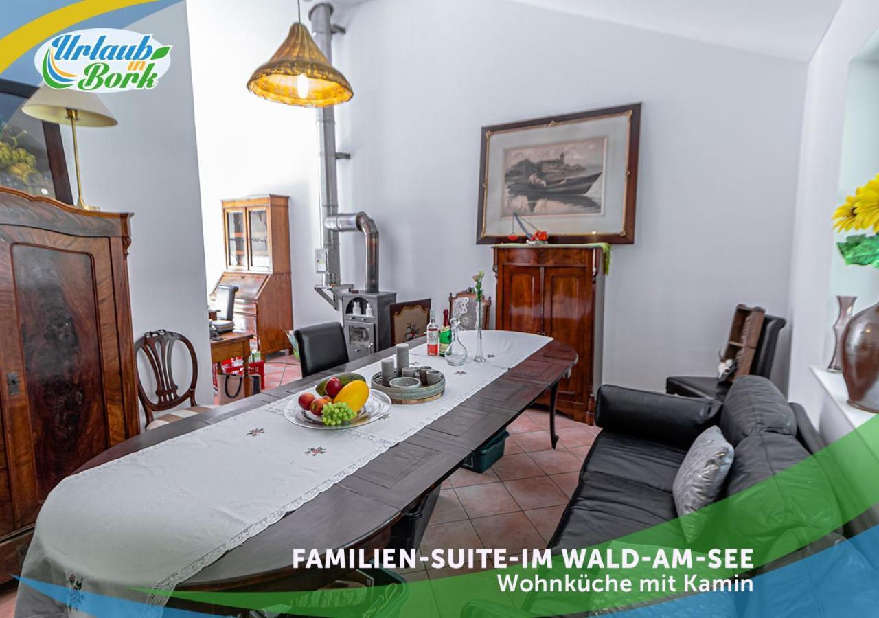 Familien-Suite-Im-Wald-Am-See Bork Exterior foto
